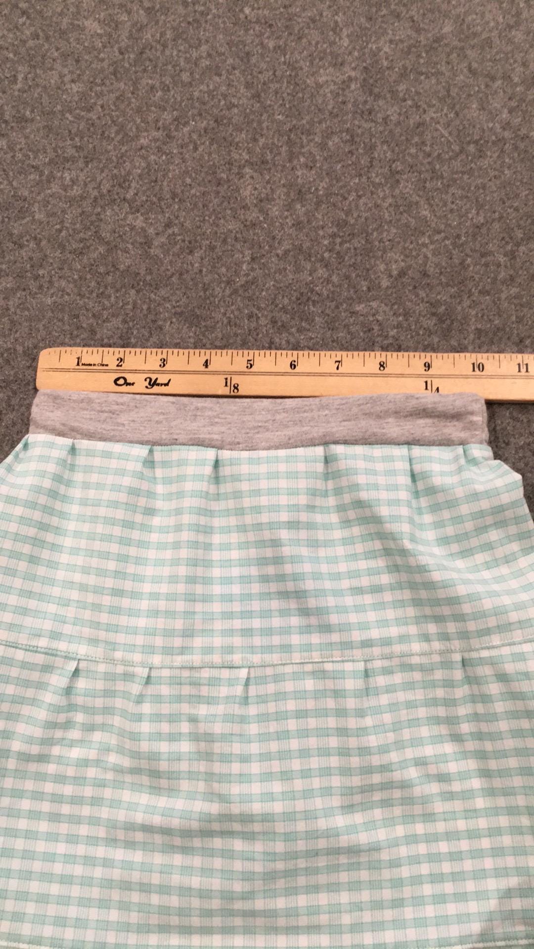 Midi Cotton Checkered Skirt (6)