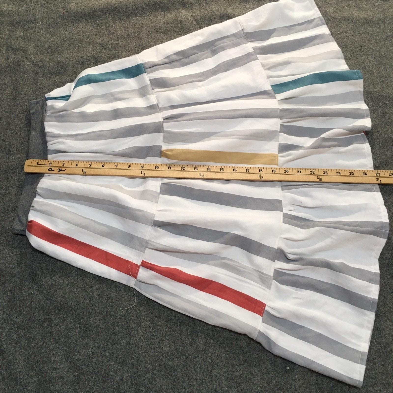Maxi Cotton Striped Skirt (8)