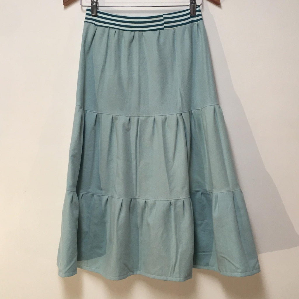 Maxi Flannel Green Skirt (14-16)