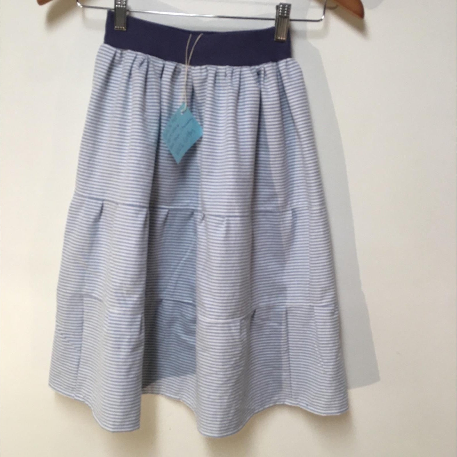 Maxi Cotton Striped Skirt (4-5)