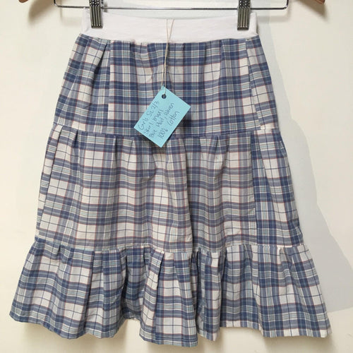 Maxi Cotton Plaid Skirt (2-3)
