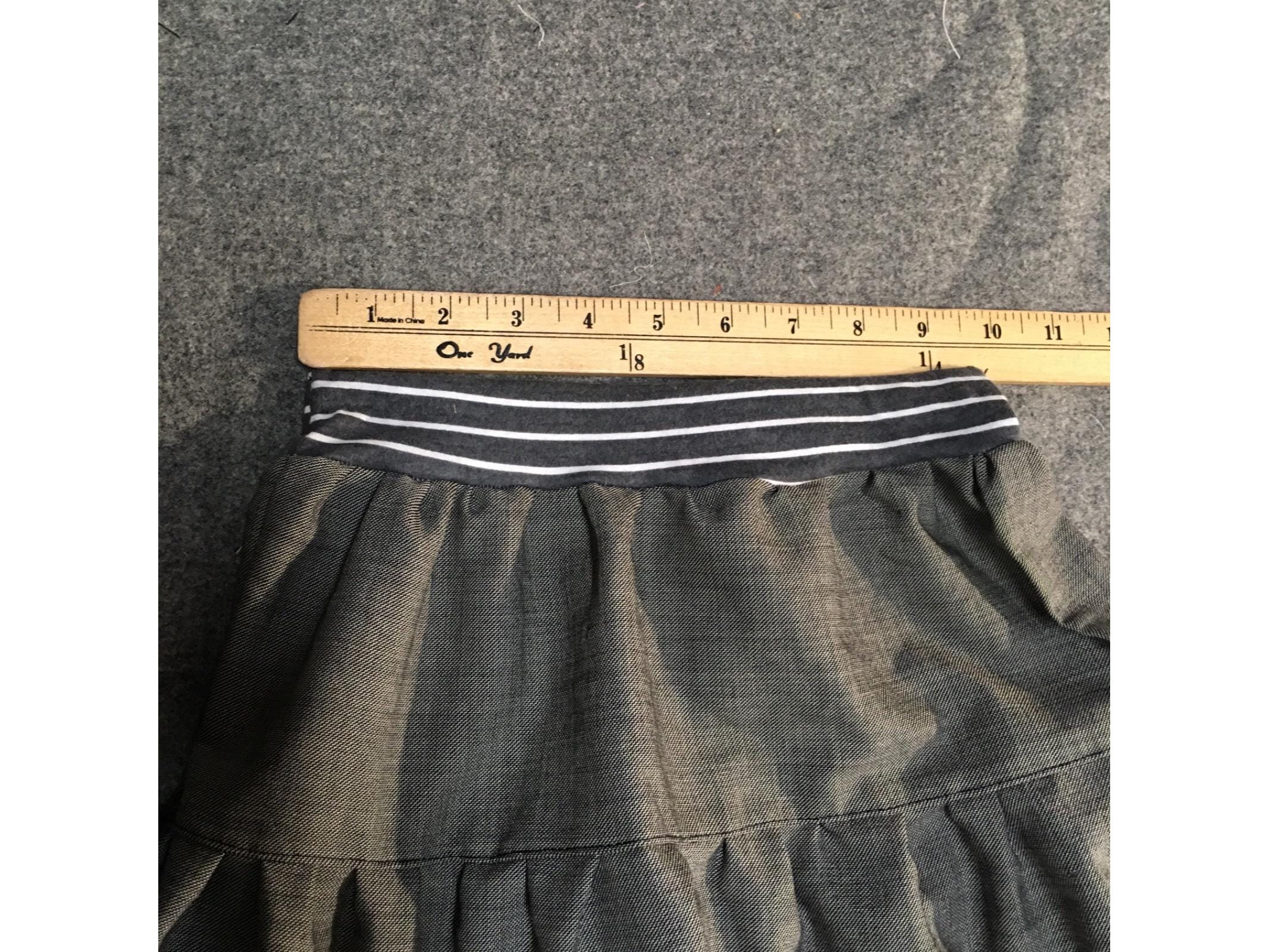 Maxi Wool Gray Skirt (2-3)