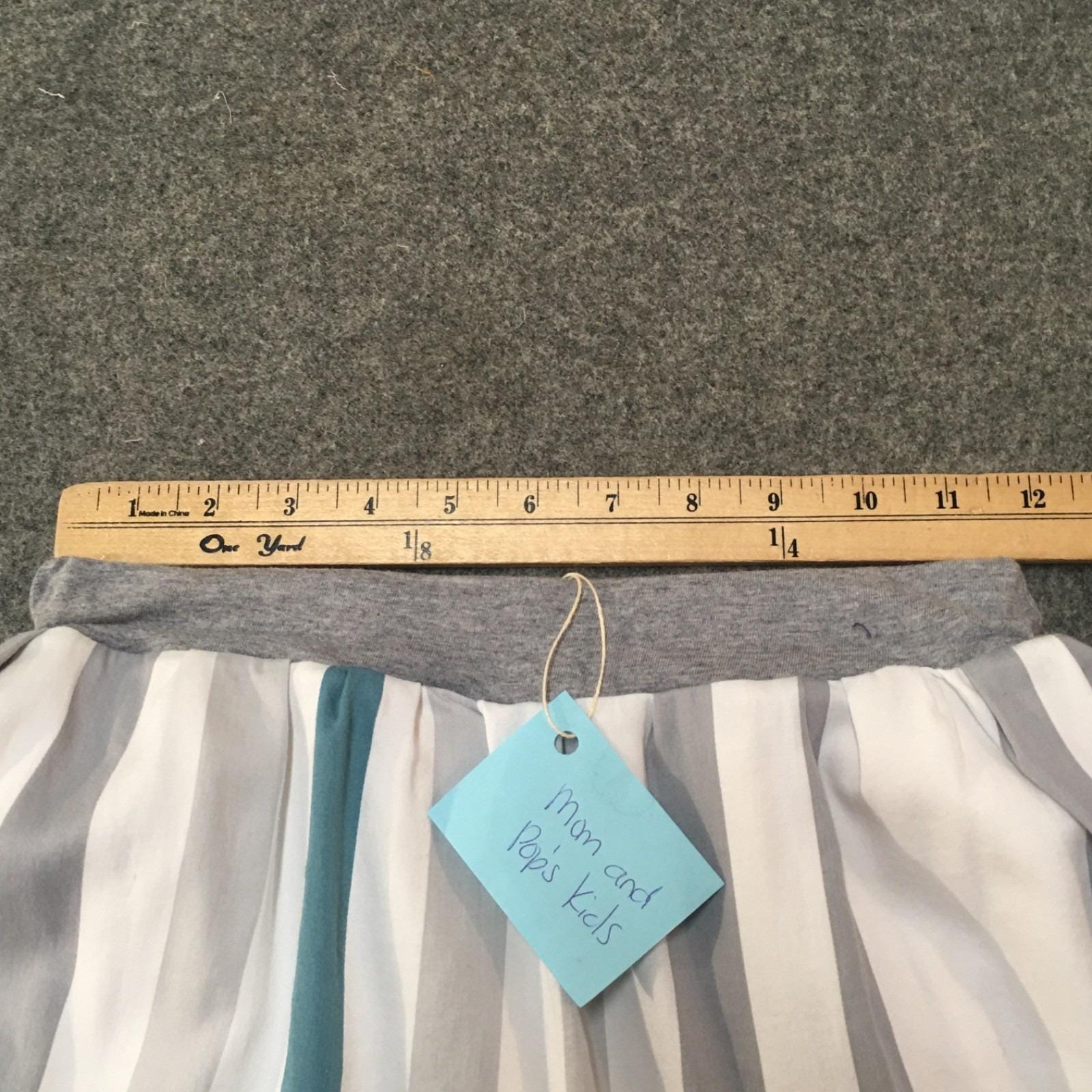 Maxi Cotton Striped Skirt (10-12)