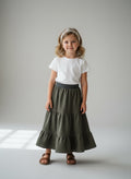 Maxi Chambray Green Skirt (6-7)