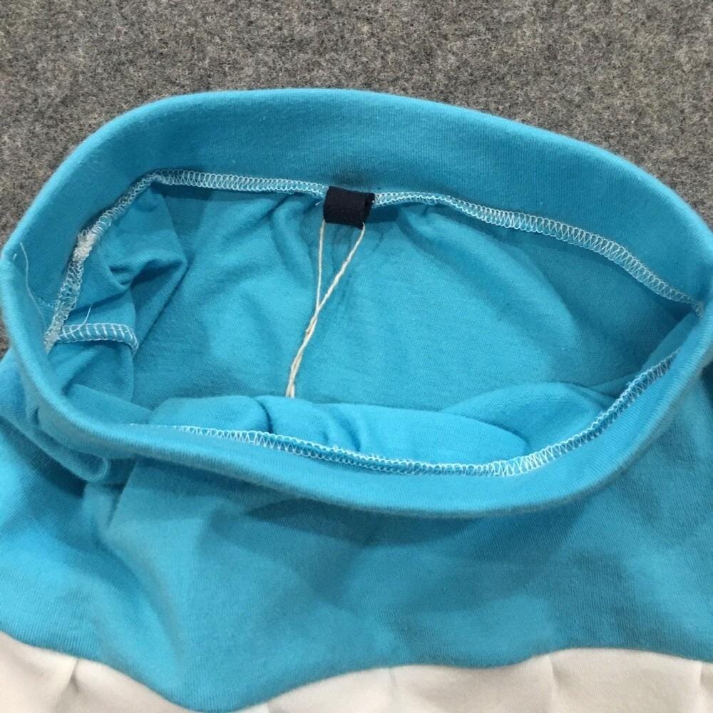 Midi Knit Colorblock Skirt (2)