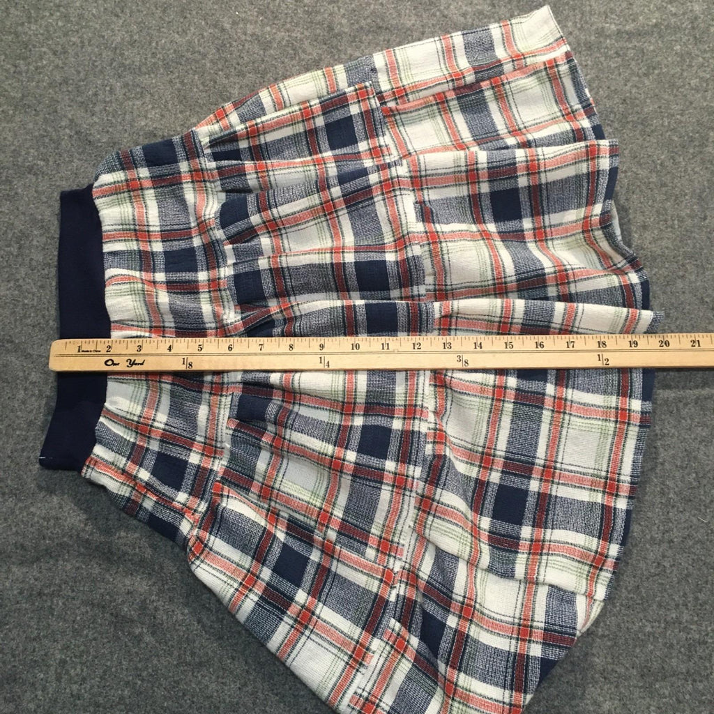 Maxi Cotton Plaid Skirt (2-3)