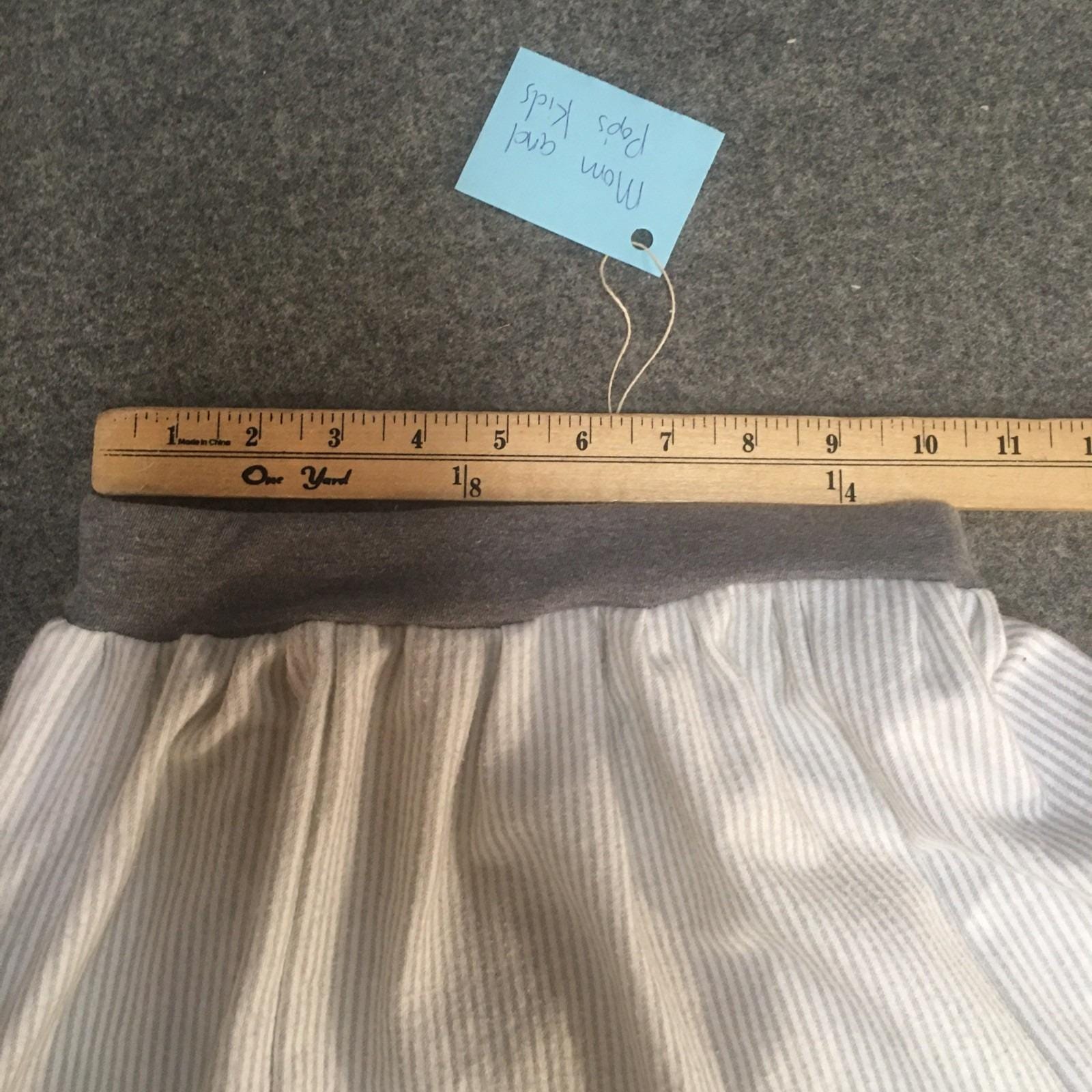 Maxi Flannel Striped Skirt (8)