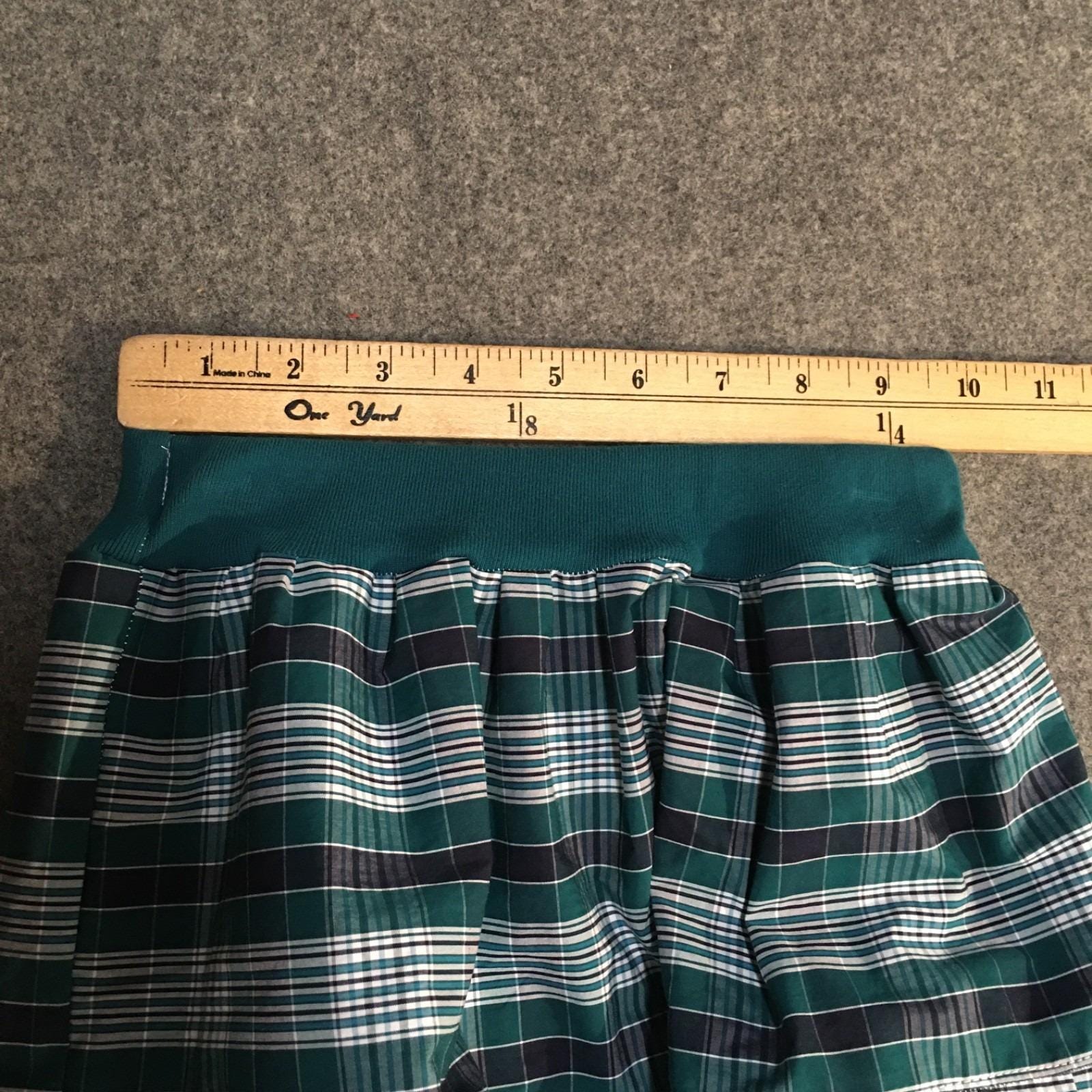 Maxi Blue Plaid Skirt Girls (2-3)