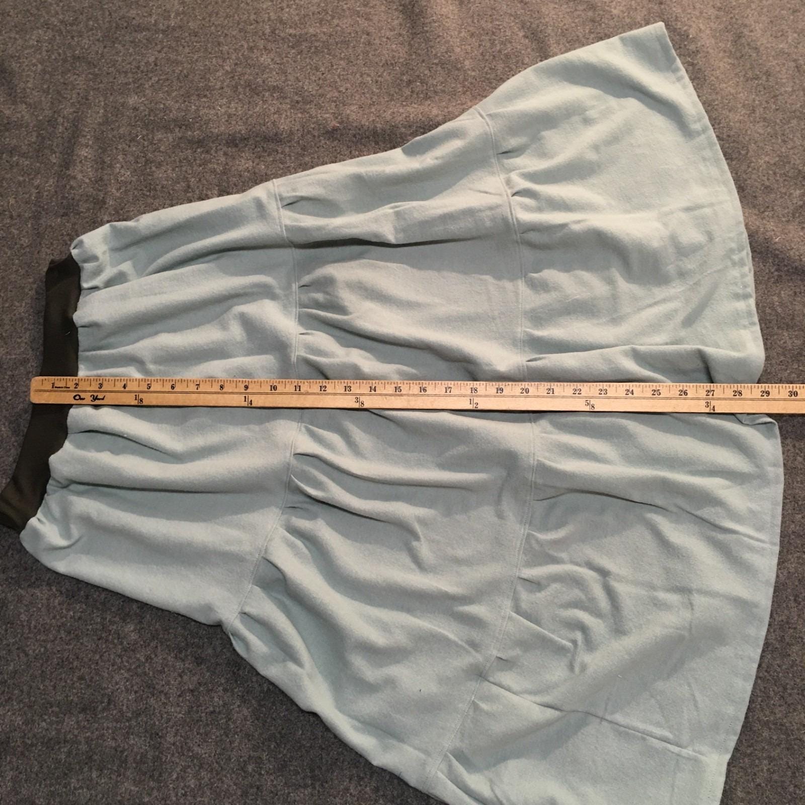 Maxi Flannel Green Skirt (10-12)