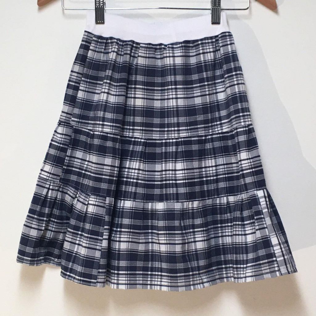 Maxi Cotton Plaid Skirt (2-3)