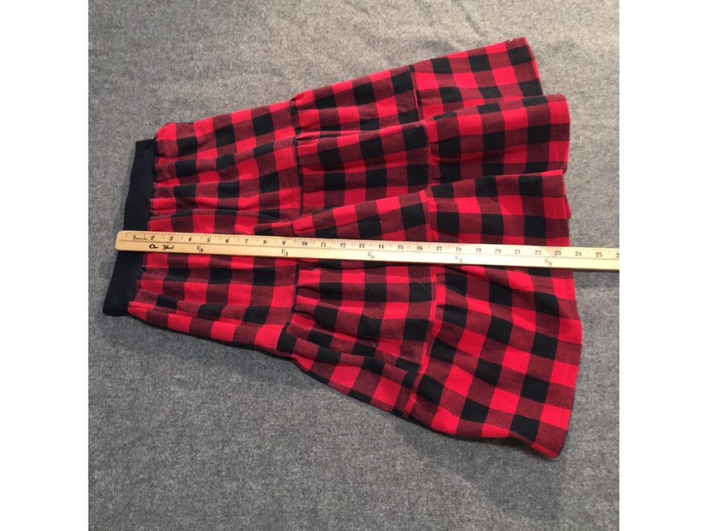 Maxi Flannel Checkered Skirt (6-7)