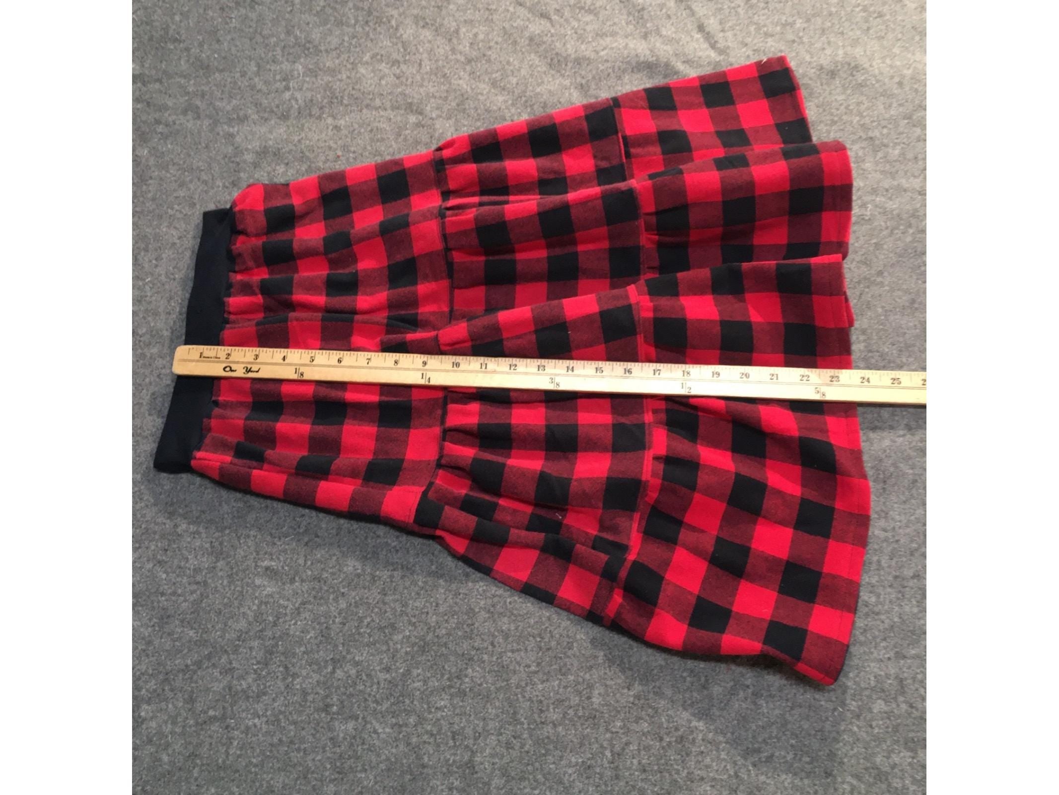 Maxi Flannel Checkered Skirt (6-7)