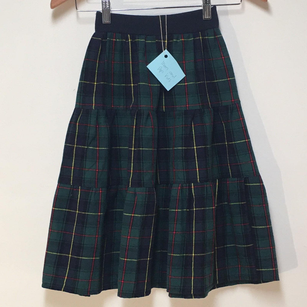 Maxi Flannel Plaid Skirt (5-6)