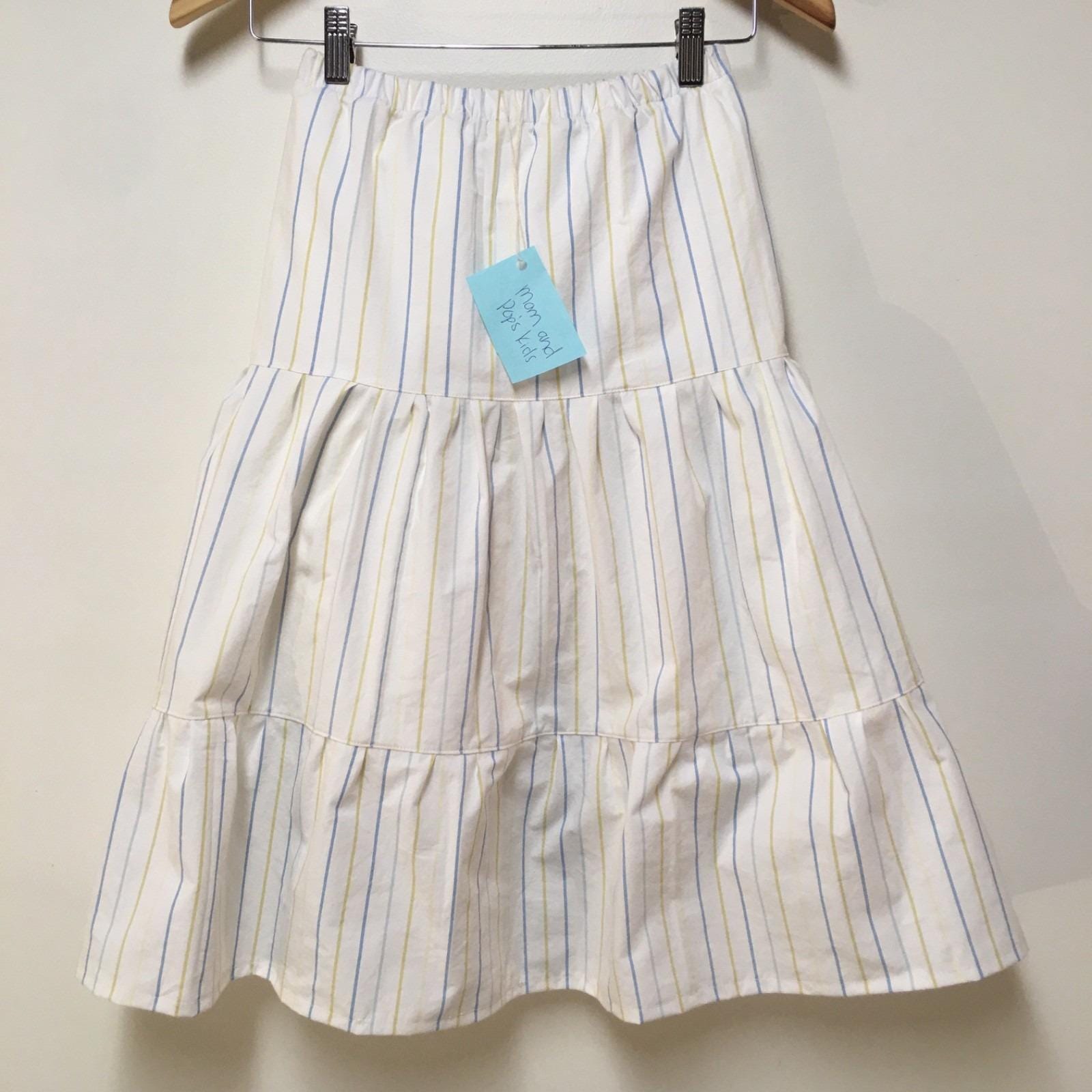 Maxi Cotton Striped Skirt (8)