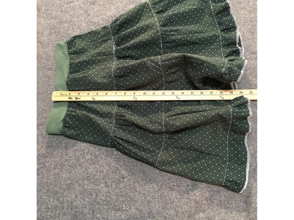 Maxi Cotton Geometric Skirt (3-4)
