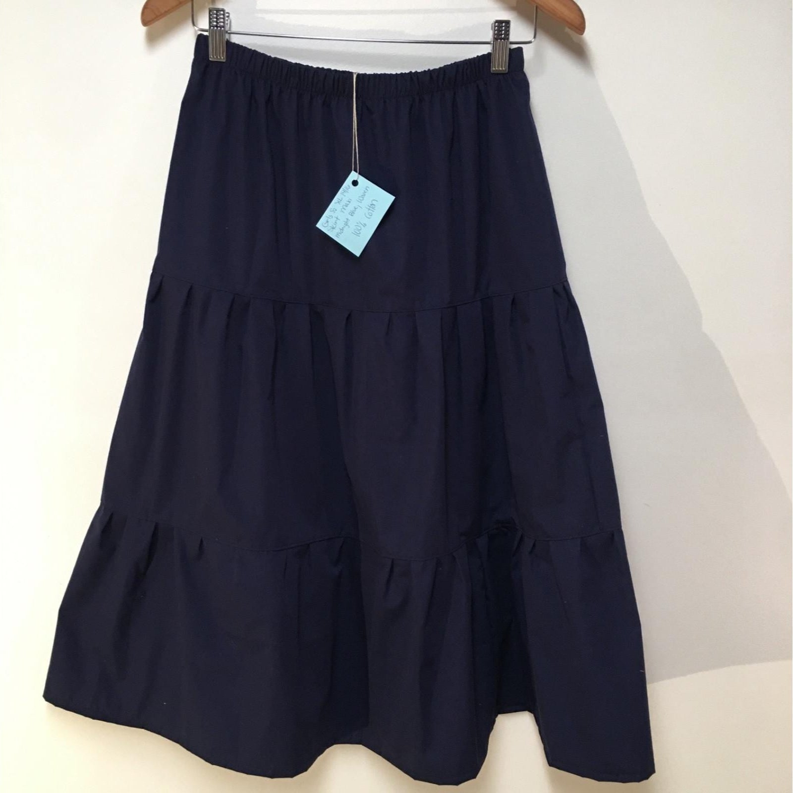 Maxi Cotton Blue Skirt (14-16)