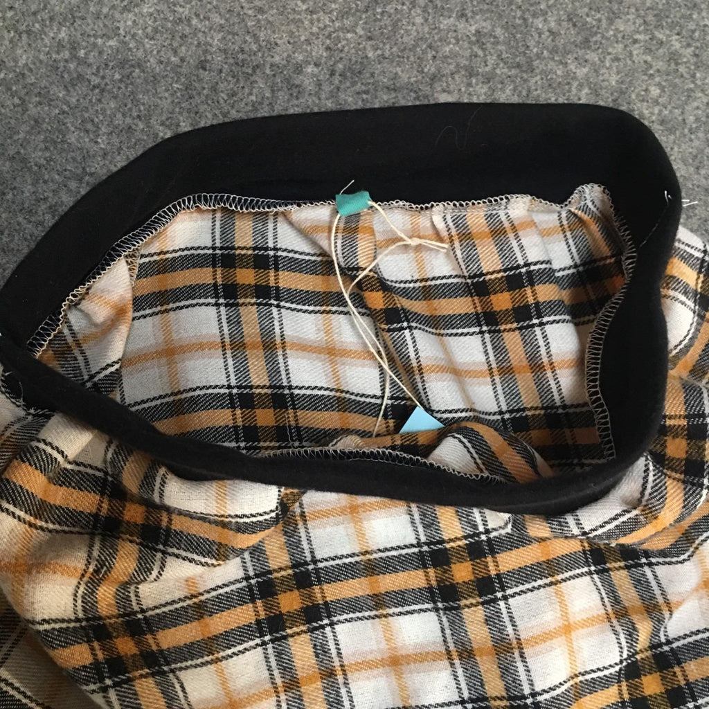 Maxi Flannel Plaid Skirt (5-6)