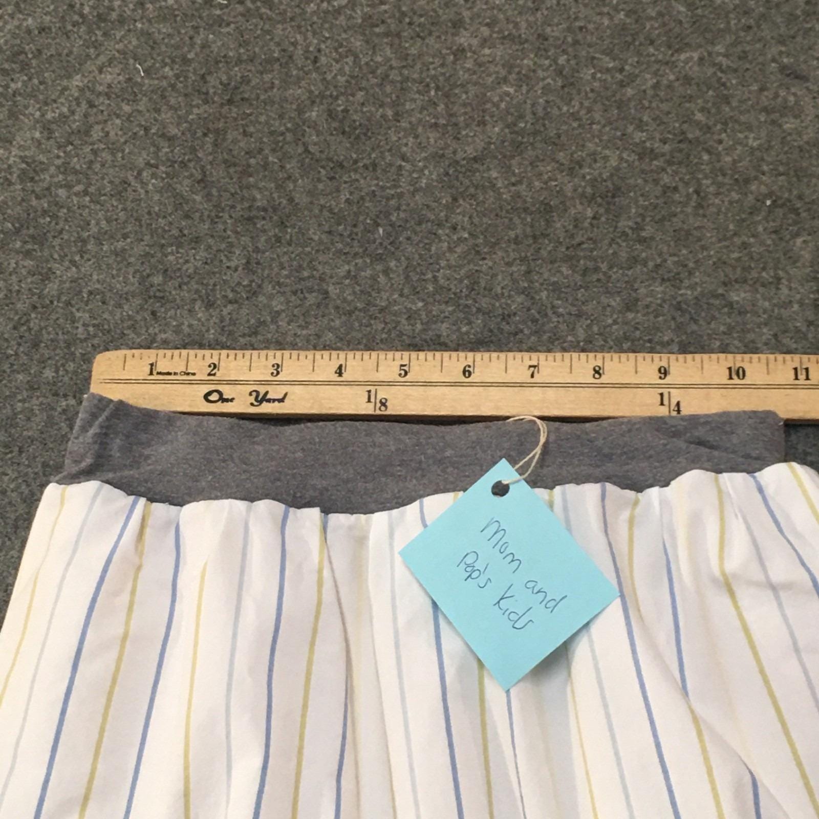 Maxi Cotton Striped Skirt (8)