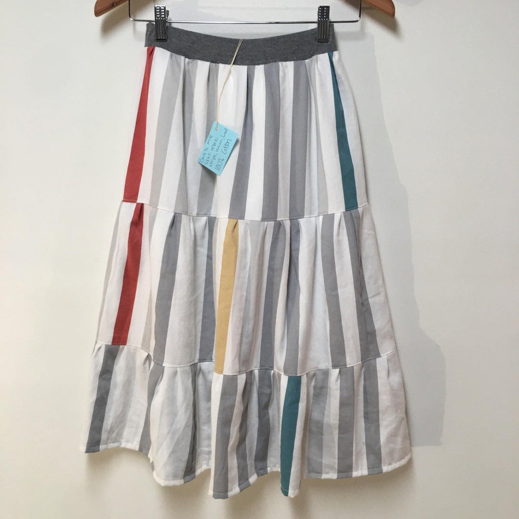 Maxi Cotton Striped Skirt (8)