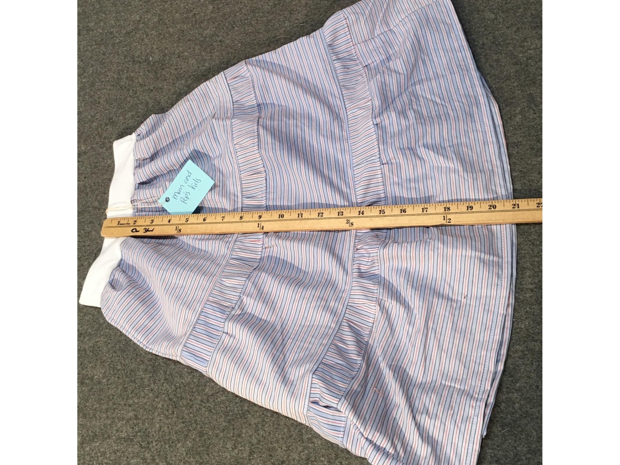 Maxi Cotton Striped Skirt (5)