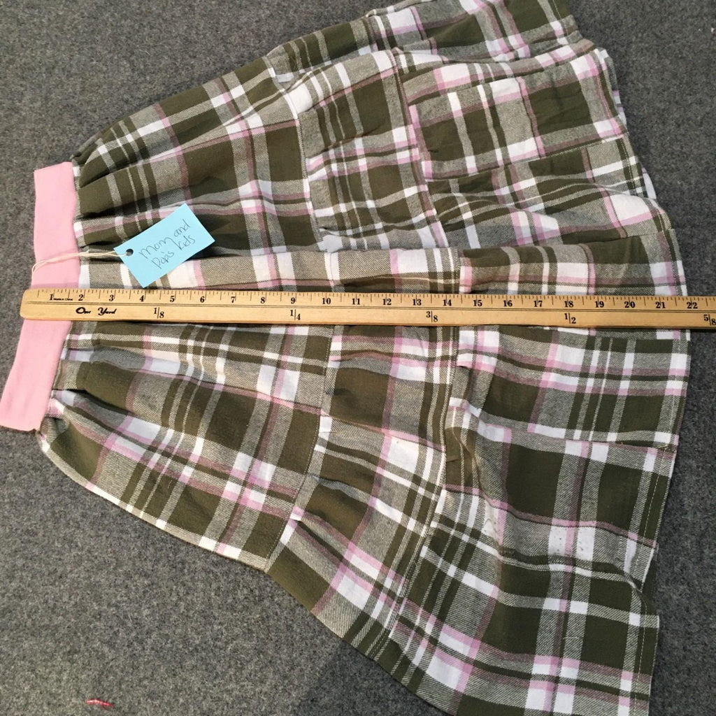 Maxi Flannel Green Skirt (4)