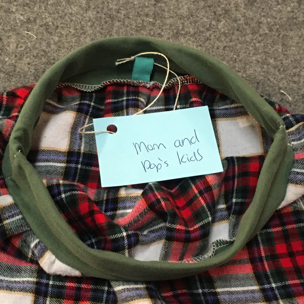 Midi Flannel Plaid Skirt (2-3)