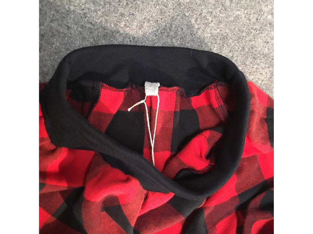 Midi Flannel Checkered Skirt (2-3)