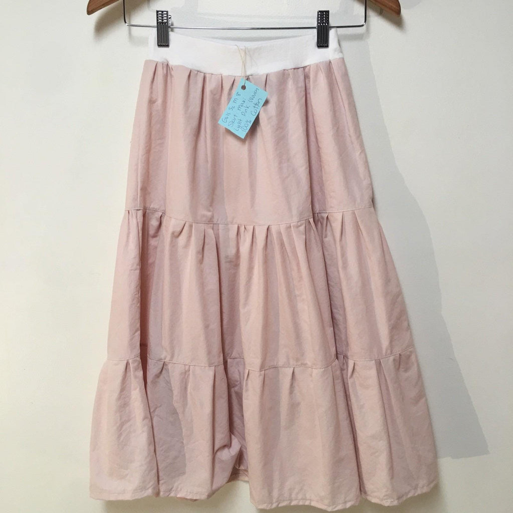 Maxi Cotton Pink Skirt (8)
