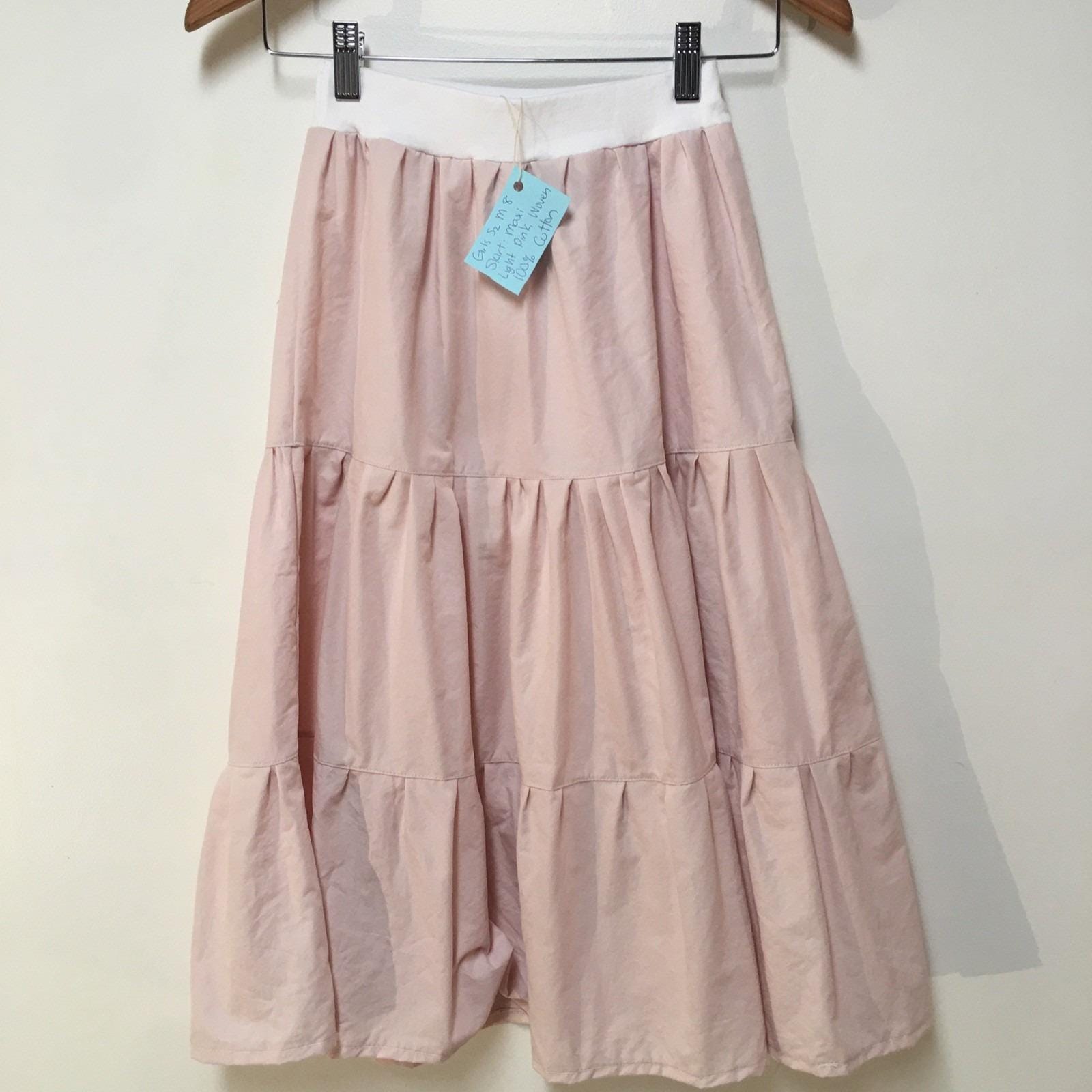 Maxi Cotton Pink Skirt (8)
