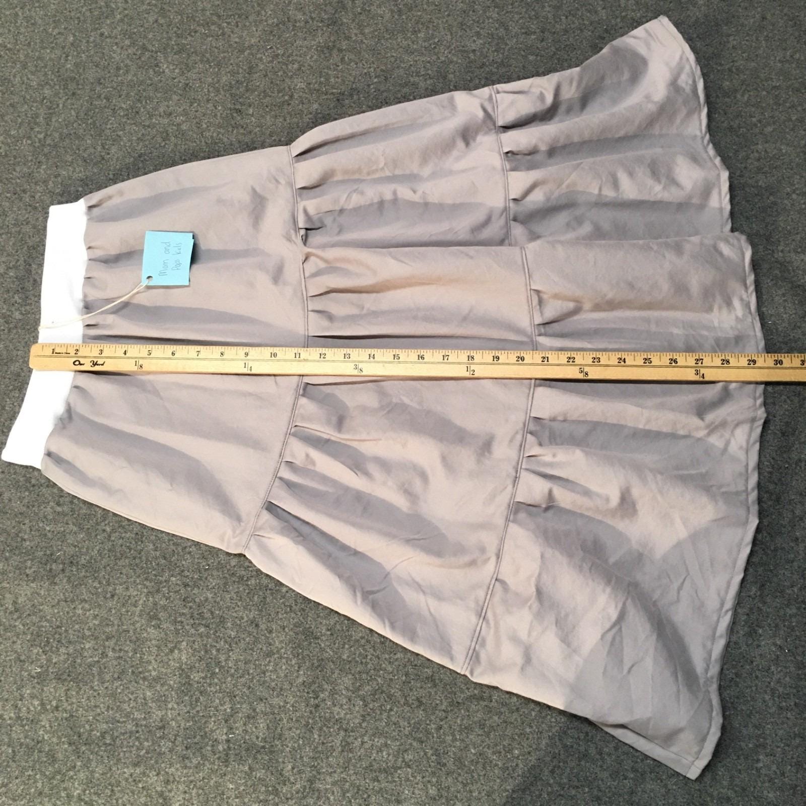 Maxi Cotton Gray Skirt (10-12)