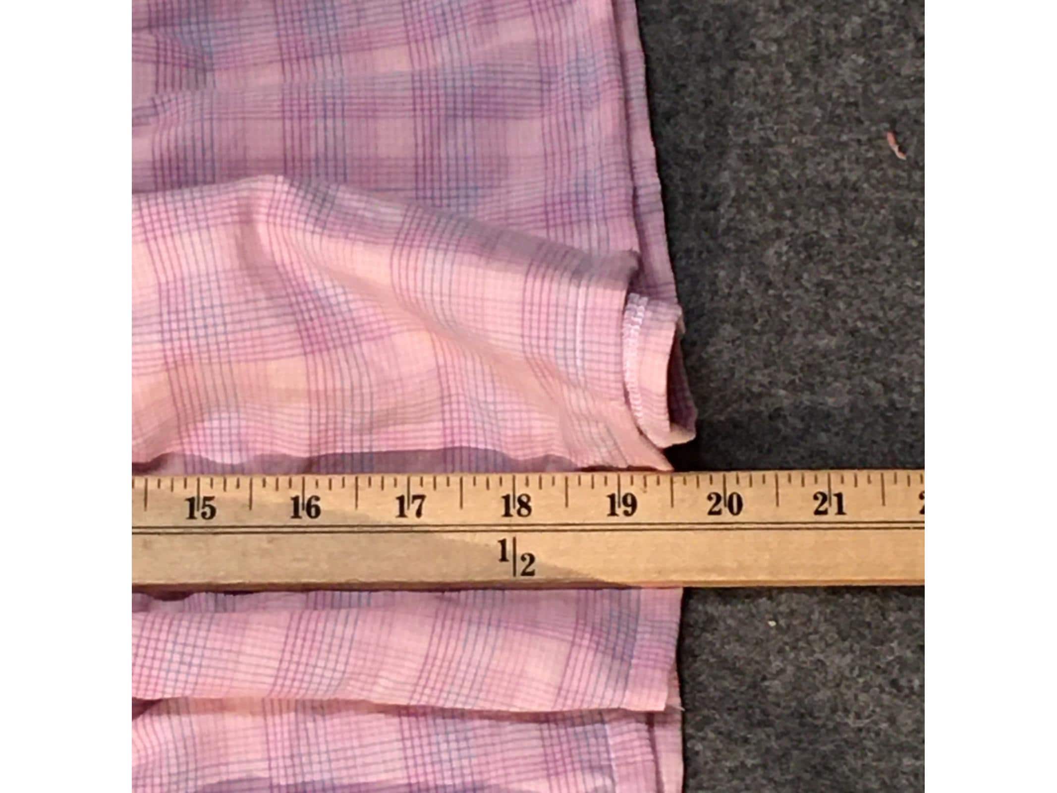 Maxi Cotton Plaid Skirt (2-3)