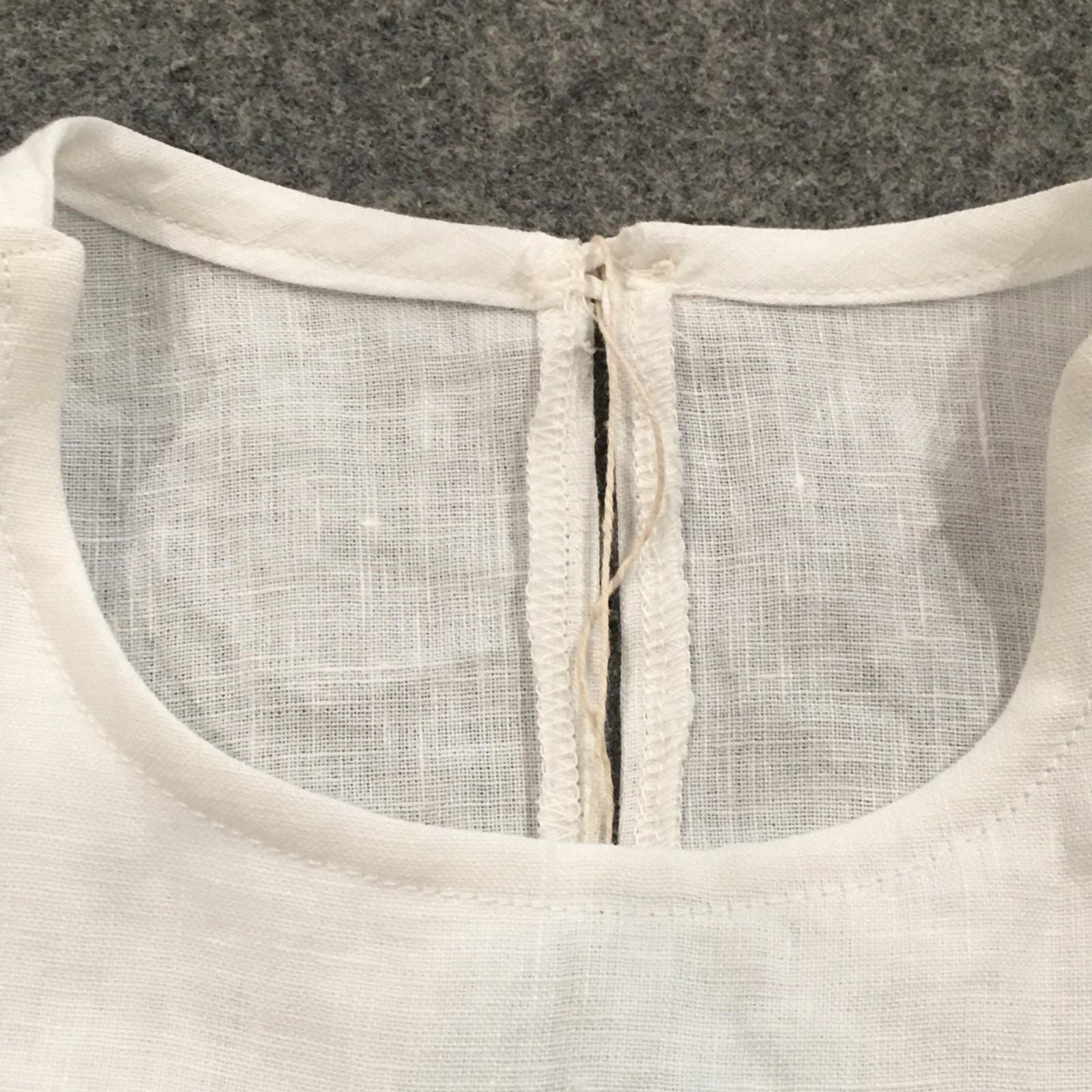 100% Linen Tank Top Girls (7-8)