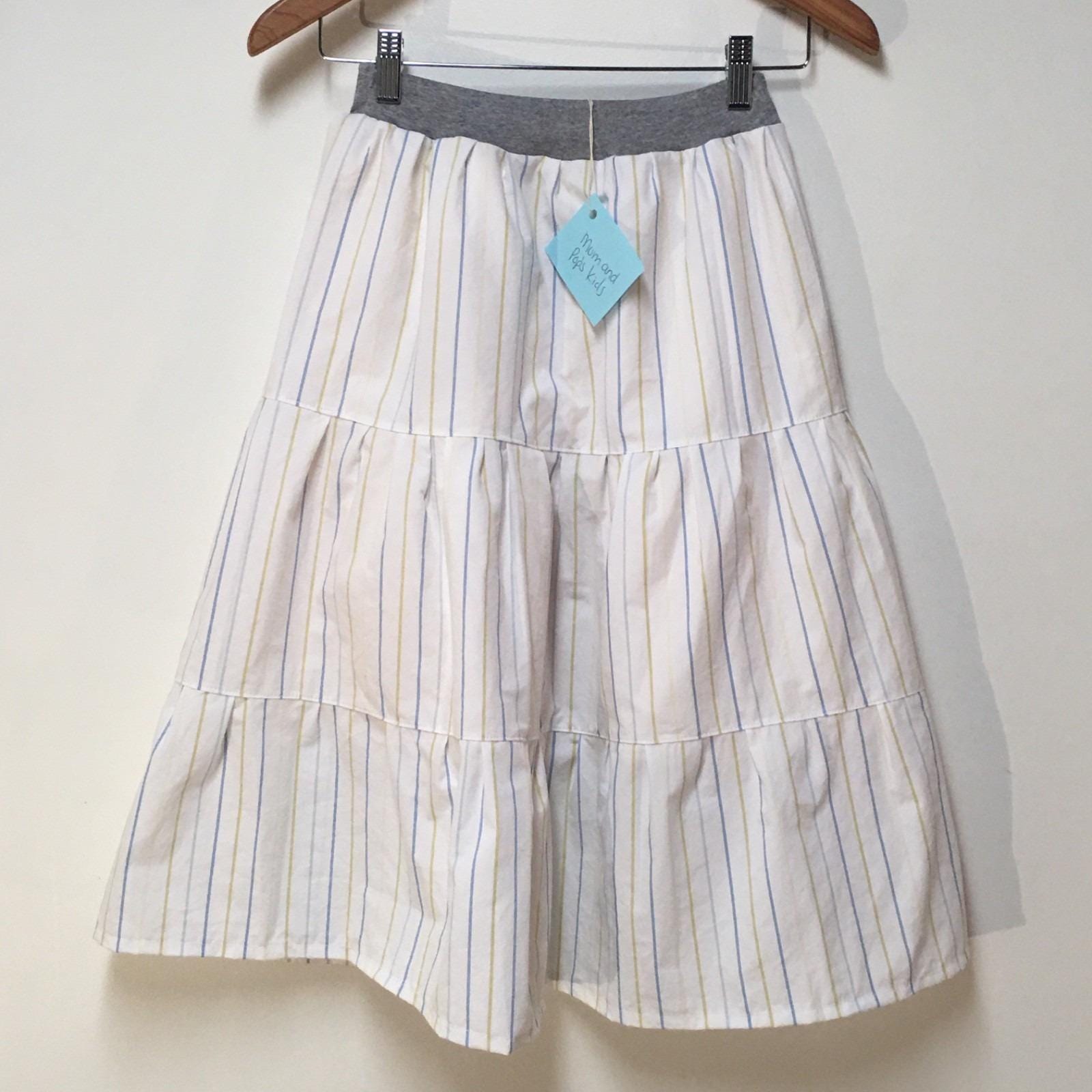 Maxi Cotton Striped Skirt (8)