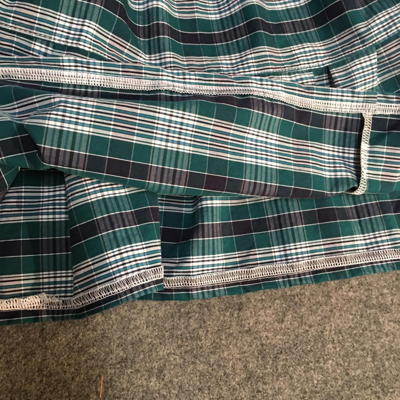 Maxi Blue Plaid Skirt Girls (2-3)