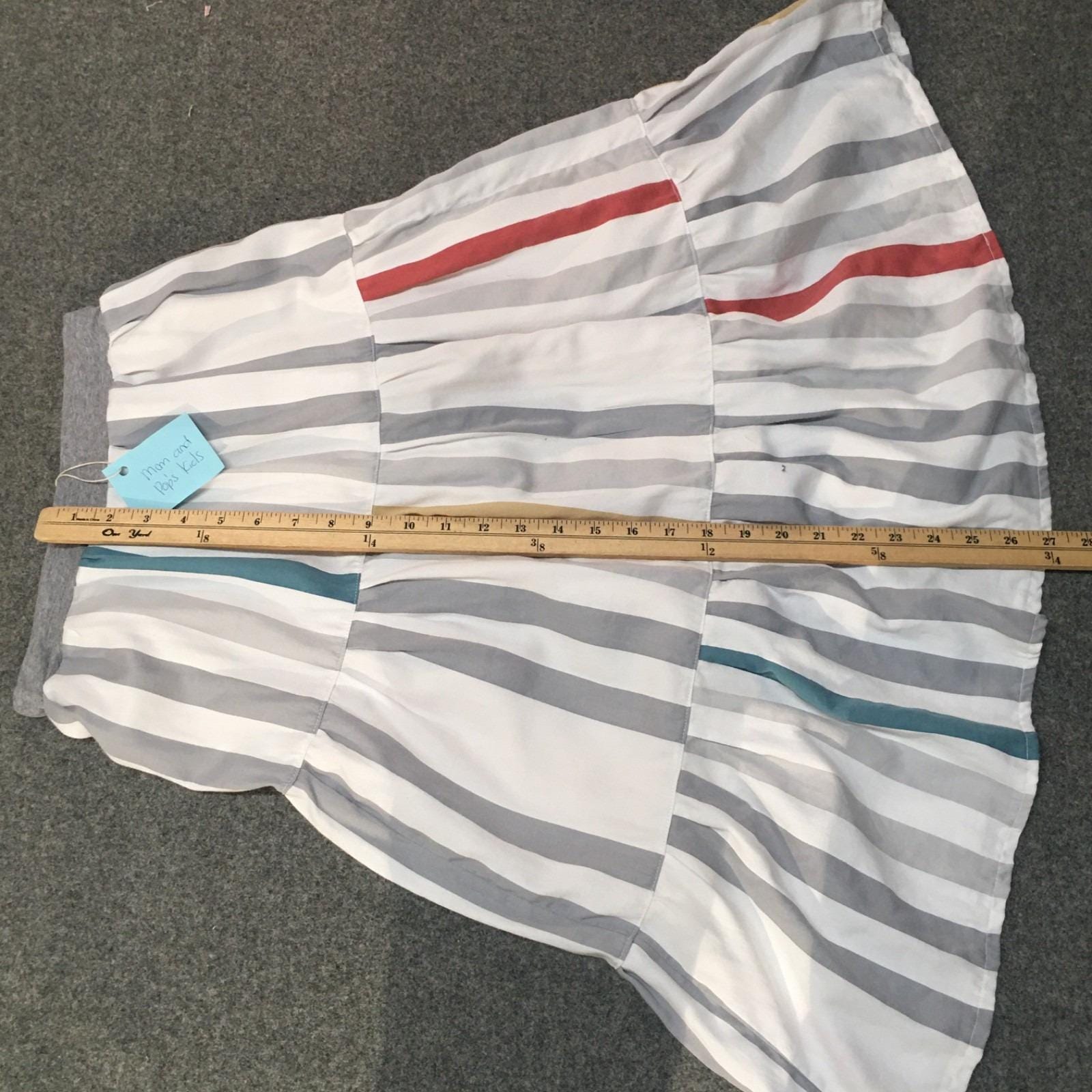 Maxi Cotton Striped Skirt (10-12)