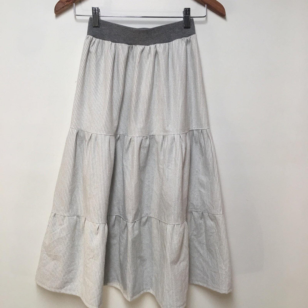Maxi Flannel Striped Skirt (10-12)