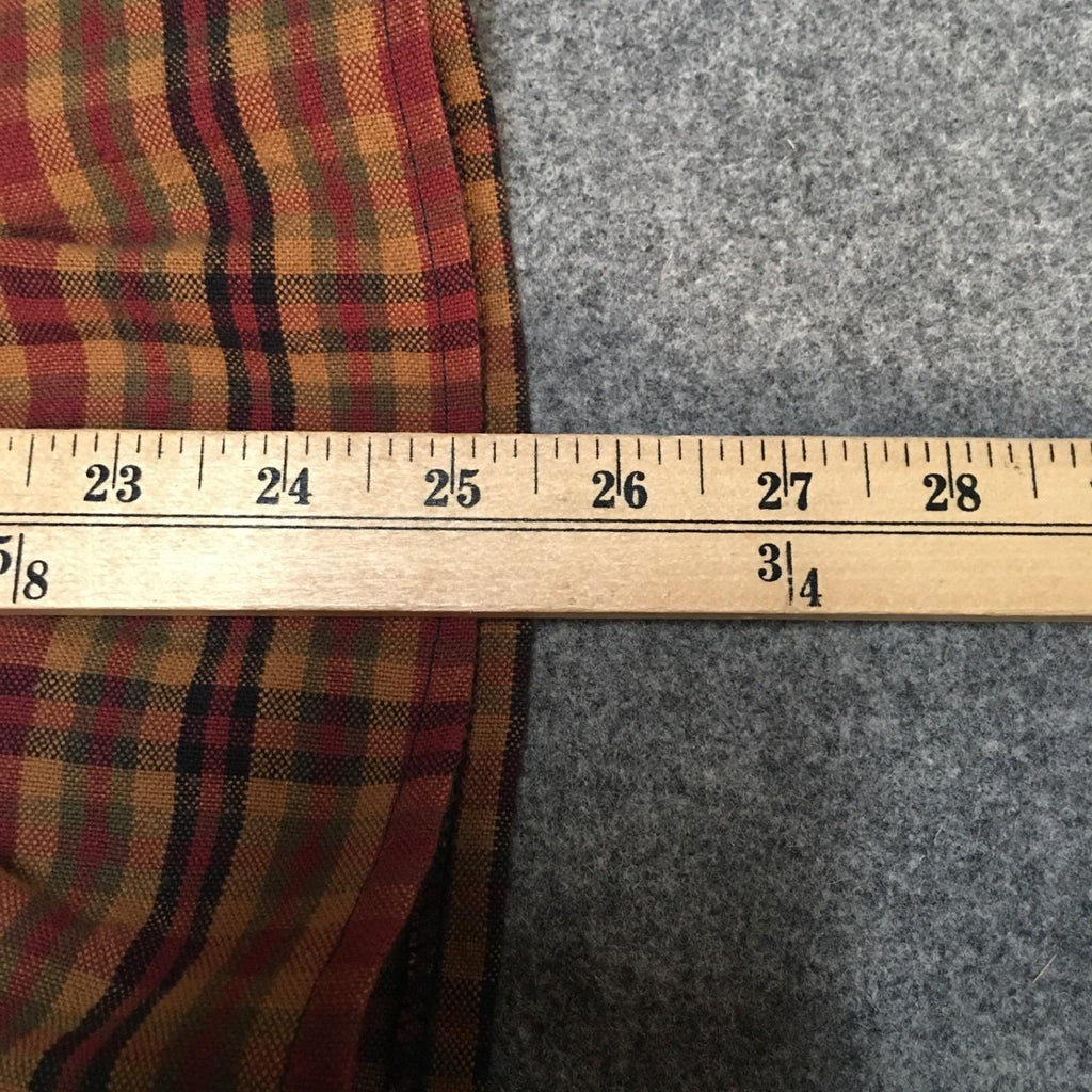 Maxi Canvas Plaid Skirt (6-7)