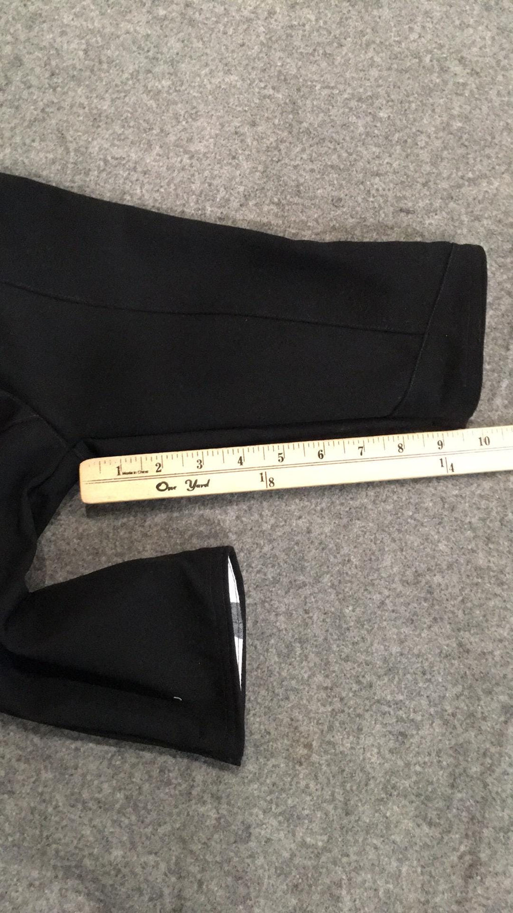 100% Wool Flannel Reversible Overalls (6M)