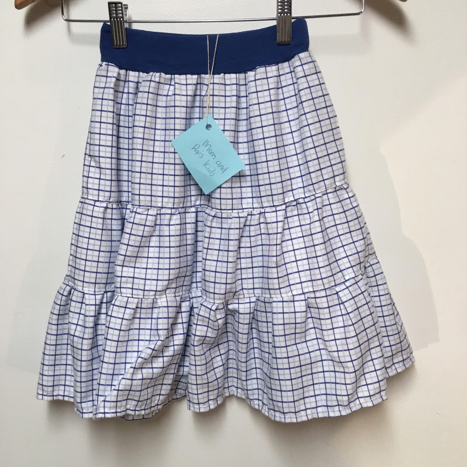 Midi Cotton Checkered Skirt (2-3)
