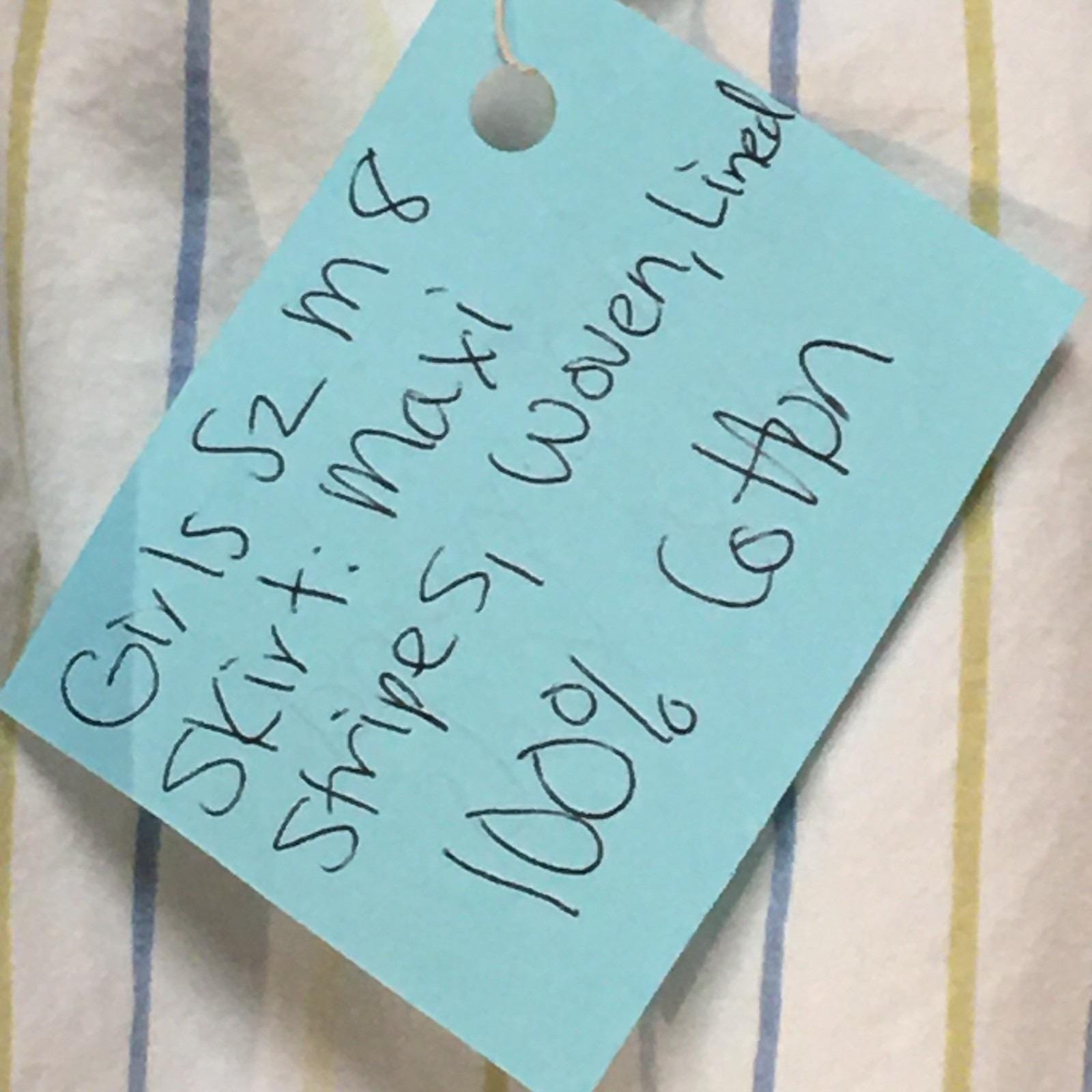 Maxi Cotton Striped Skirt (8)