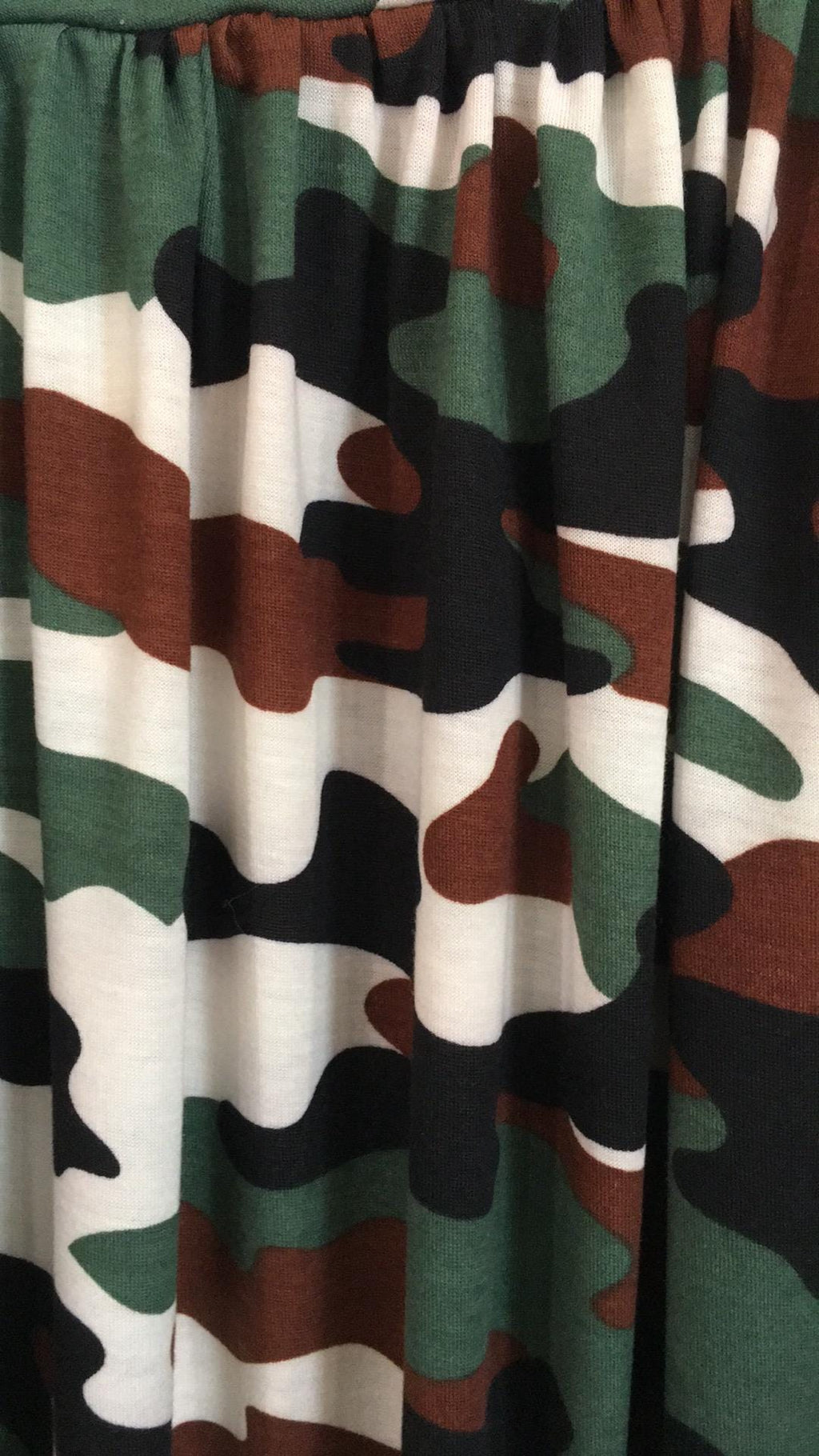 Maxi Knit Camouflage Skirt (10-12)