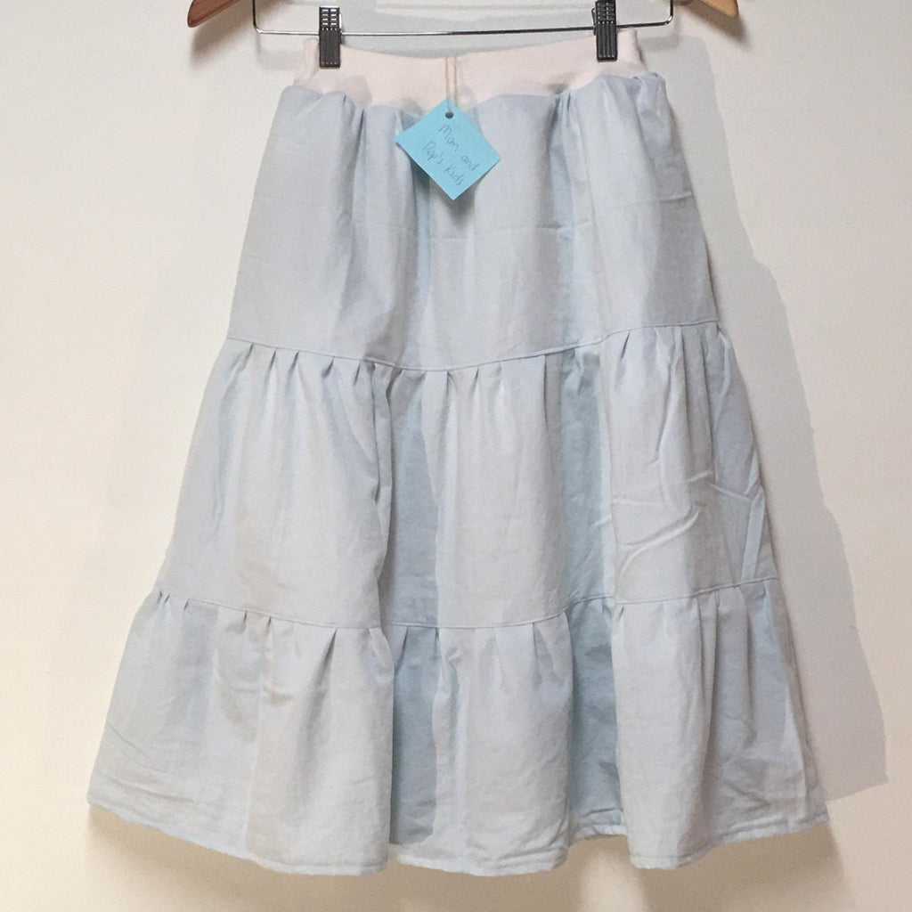 Maxi Cotton Blue Skirt (8)
