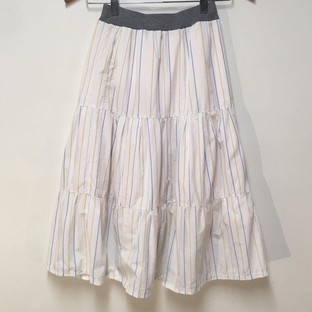 Maxi Cotton Striped Skirt (8)
