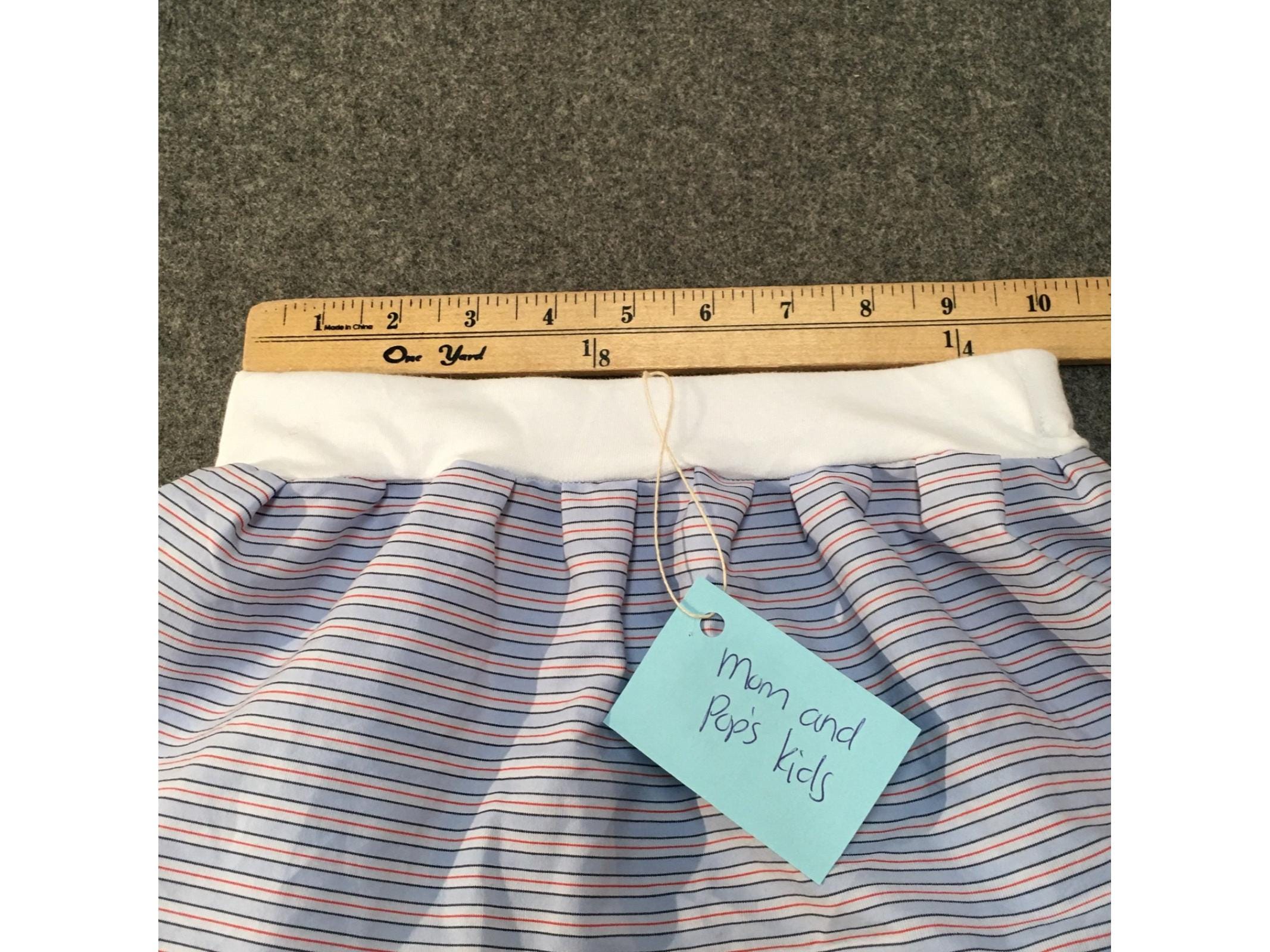 Maxi Cotton Striped Skirt (5)