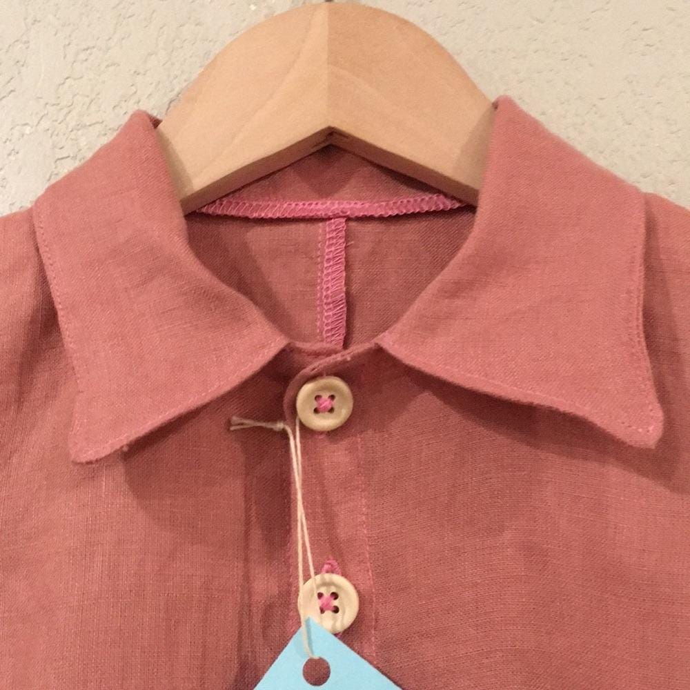100% Linen Button Shirt Baby (12M)