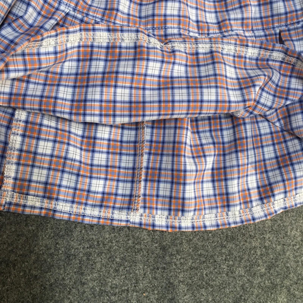 Maxi Cotton Plaid Skirt (2-3)