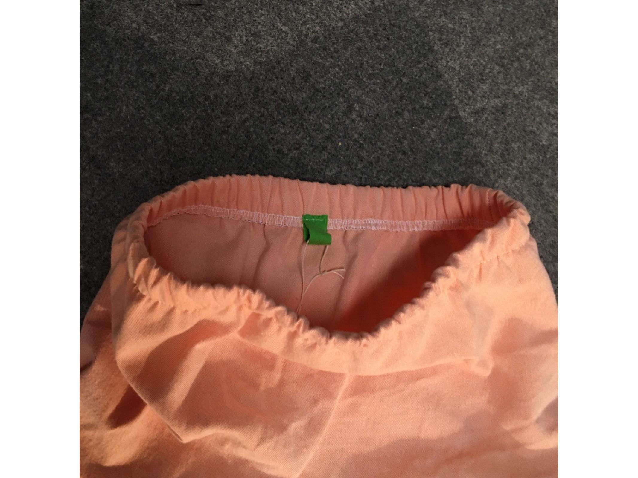 Maxi Cotton Orange Skirt (4)