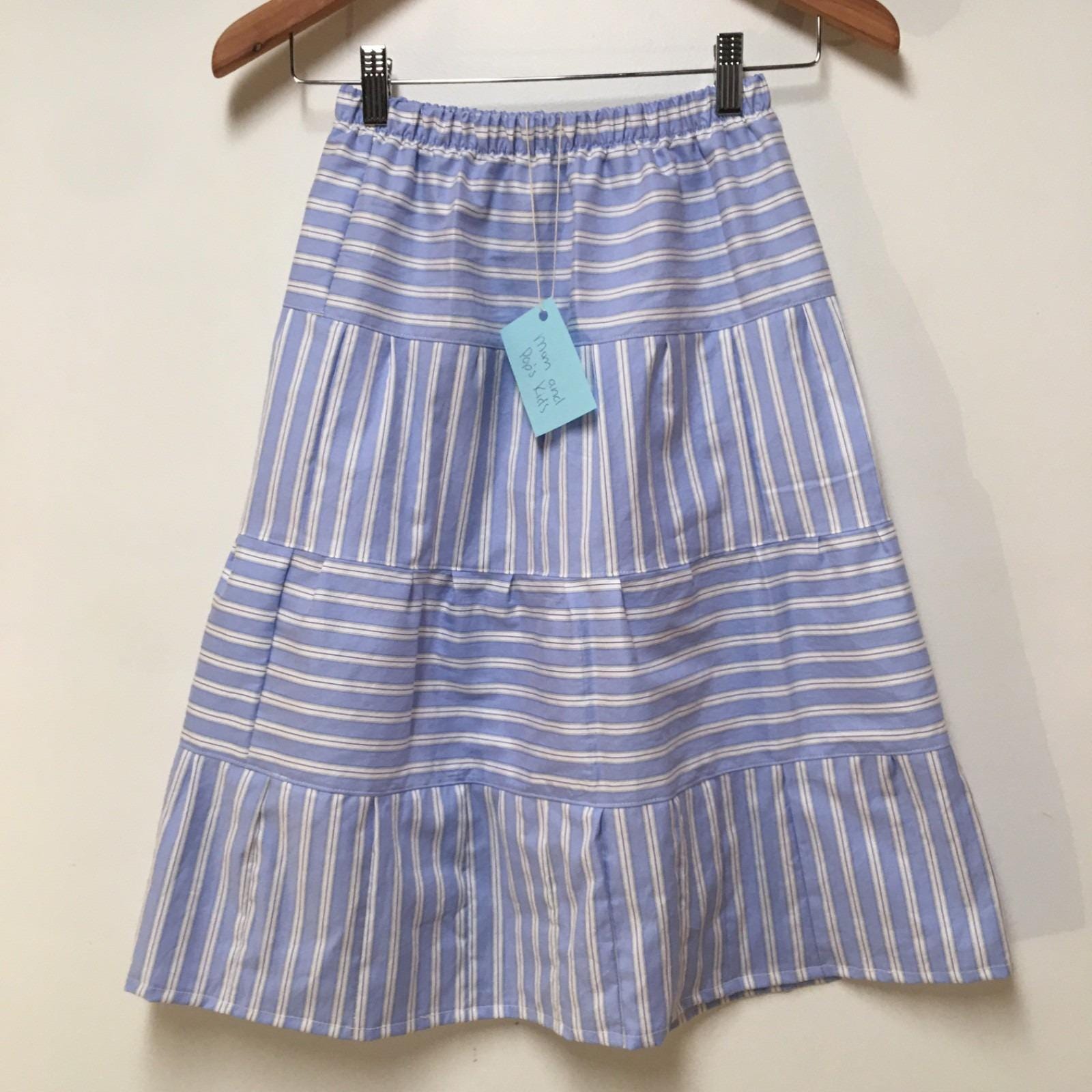 Maxi Cotton Striped Skirt (6)