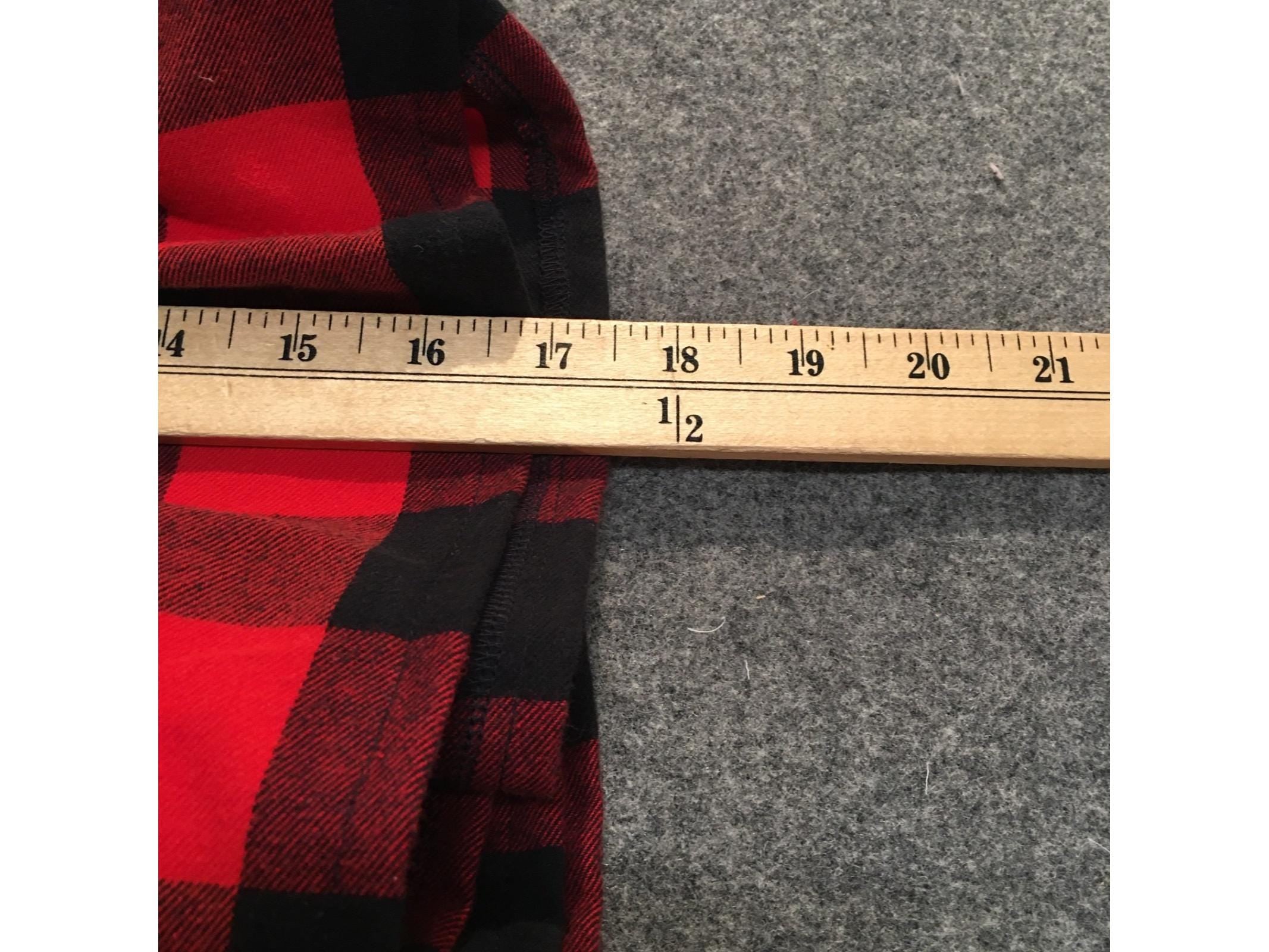 Midi Flannel Checkered Skirt (2-3)