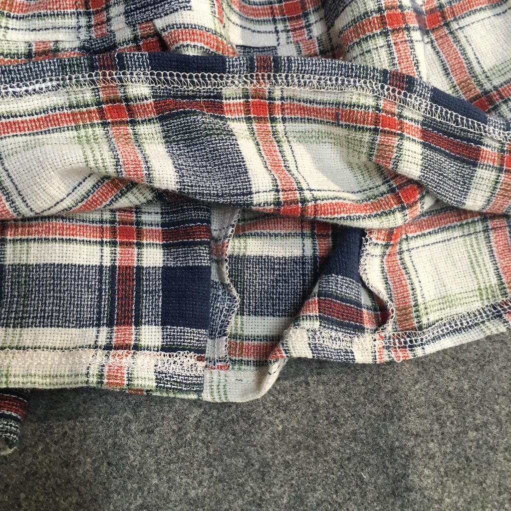 Maxi Cotton Plaid Skirt (2-3)
